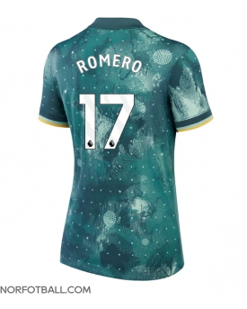 Billige Fotballdrakt Tottenham Hotspur Cristian Romero #17 Replika Tredjedrakt Dame 2024-25 Kortermet